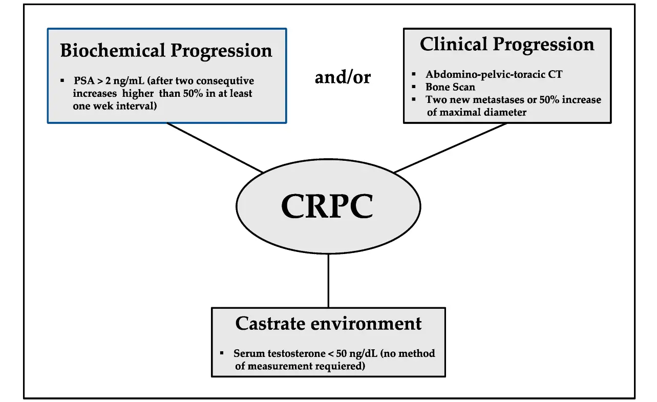 Definition of Castrate Resistant Prostate Cancer