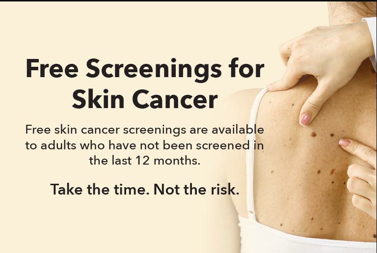 Free Skin Cancer Screening Near Me 2018: Causes and Risk Factors